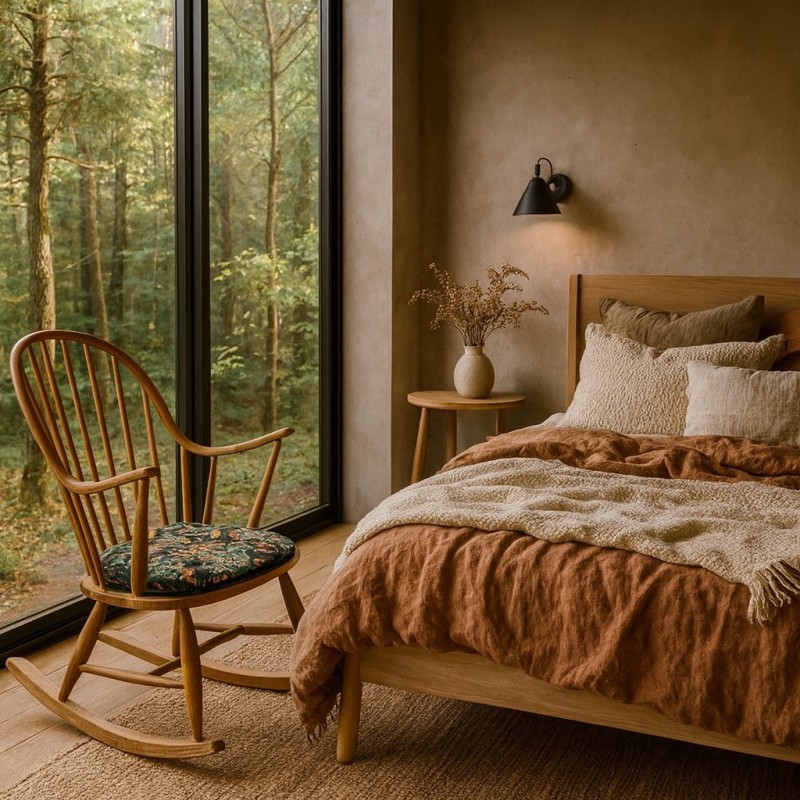 William Green Tapestry Spindelsitzkissen | Gemusterte Spindelstuhlauflagen