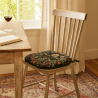 Coussin d'assise à fuseaux William Green Tapestry | Coussins de chaise à fuseaux à motifs