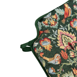 William Green Tapestry Spindle Seat Pad | Patterned Spindle Chair Pads