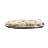 Classic Floral Spindle Seat Pads | Coloured Flowery Spindle Chair Pads