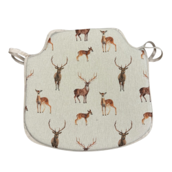 Stag & Deer Spindelsitzkissen | Rutschfeste Spindelsitzkissen mit Tiermotiv