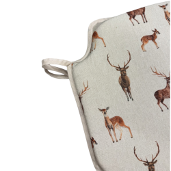 Stag & Deer Spindelsitzkissen | Rutschfeste Spindelsitzkissen mit Tiermotiv