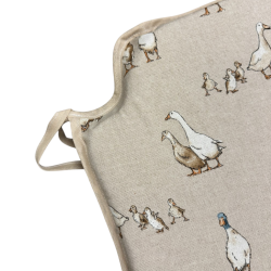 Shabby Duck Spindelsitzkissen | Extra dicke gemusterte Spindelstuhlkissen