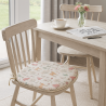 Woodlands Spindelsitzpolster| Spindelstuhlpolster mit Waldtiermotiv