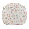 Woodlands Spindelsitzpolster| Spindelstuhlpolster mit Waldtiermotiv