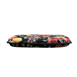 Schwarze Früchte Gobelin-Spindelsitzauflage | Frucht-Design Spindelstuhlauflage