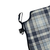 Spindelsitzkissen Highland Check Denim | Karierte Spindelstuhlkissen