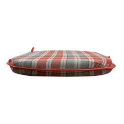 Spindelsitzkissen Highland Check Herbst | Karierte Spindelstuhlpolster