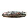 Coussin de chaise en forme de fuseau, motif tapisserie forêt tropicale naturelle |