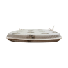 Rabbit Spindle Shaped Seat Pads | Rabbit Print Spindle Seat Pads |