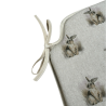 Rabbit Spindelförmige Sitzpolster | Kaninchen-Druck Spindelsitzpolster |