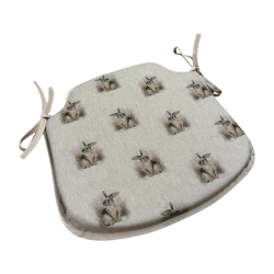 Coussins de siège en forme de fuseau à motif lapin | Coussins de siège à motif de fuseau à imprimé lapin |