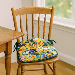 Velvet Midsummer Spindelsitzkissen | Moderne Samtspindelsitzkissen