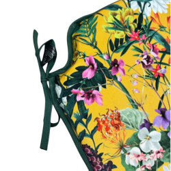 Velvet Midsummer Spindelsitzkissen | Moderne Samtspindelsitzkissen