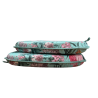 Velvet-Ruhe Spindelsitzkissen |Florale Samtspindelsitzkissen