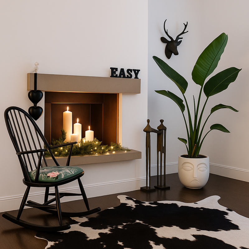 Velvet Chinoiserie Spindelsitzkissen | Luxus bedruckte Samtsitzkissen