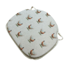 Coussins de chaise à fuseaux en forme de fuseau à motif faisan | Coussins de chaise à fuseaux à motif faisan