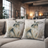 Grand coussin réversible lapin | Coussins réversibles | Coussin lapin