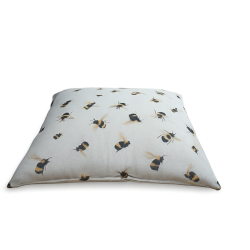 Housses de coussin abeilles | Coussins imprimés abeilles | Coussins bourdons