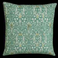 Snakeshead Forest Cushions | Patterned Sofa Cushions | Green Cushions