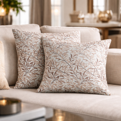 Willow Bough Rust Cushions | Red Patterned Cushions | Printed Cushions