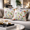 Klassische Blumenkissen | Blumenmuster-Kissen | Blumige Kissen