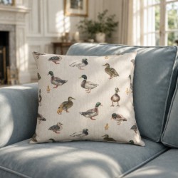 Housses de coussin Canard colvert | Coussins Canards | Coussins Canards colverts