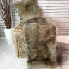 CLEARANCE! Fossa Faux-Fur-Bettläufer | Langhaariger brauner Fellläufer