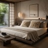Pair Of Real Sheepskin Taupe Cushions 40cm