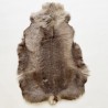 Large Brown Reindeer Hide Rug | Natural Reindeer Skin Rug