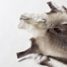 Großer natürlicher Rentierfell-Teppich | Natürliche nordische Rentierhaut
