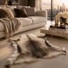 Tapis en peau de renne nordique grand format | Grande peau de renne naturelle
