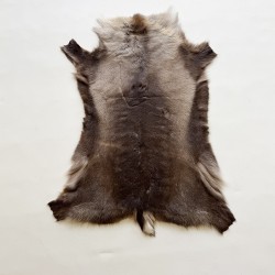 Tapis en peau de renne nordique grand format | Grande peau de renne naturelle