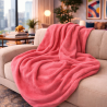 Coral Fleece-Decke Wurf | Pfirsich Fleece-Decke | Fleece-Decken |