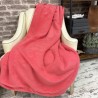 Coral Fleece-Decke Wurf | Pfirsich Fleece-Decke | Fleece-Decken |