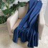 Petrolblaues Fleece-Decke | Blaue Fleece-Decke | Fleece-Decken |