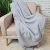 Light Grey Fleece Blanket | Pale Grey Fleece Throw | Fleece Blankets |