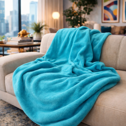 Jadegrüne Fleece-Decke | Jade Fleece-Decke | Grüne Fleece-Decke |