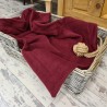 Wine Fleece Pet Blanket | Soft Fleece Pet Blankets | Fleece Dog Blanket