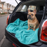 Jadegrüne Fleece-Haustierdecke | Flauschige Hundedecken | Grüne Hundedecke