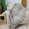 Grey Tartan Wurfdecke | Tartan-Karo-Decken | Grey Tartan Karo-Wurfdecken