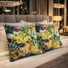 Midsommer Luxus Samtkissen | Floral bedruckte Samtkissen |
