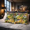 Midsommer Luxus Samtkissen | Floral bedruckte Samtkissen |