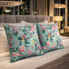 Tranquillity Luxury Velvet Cushions | Printed Velvet Floral Cushions |