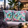 Coussins en velours de luxe Tranquillity | Coussins en velours imprimé floral |