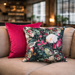 Patagonia Reversible Velvet Cushions | Luxury Tropical Velvet Cushions