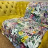Double Sided Floral Velvet Throw - Rhapsody | Luxury Velvet Bed Runner