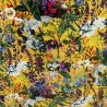 Midsummer Luxury Velvet Throw | Double Sided Large Floral Velvet Throw