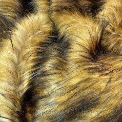 Red Panda Faux Fur Fabric