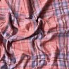 Roter Tartan-Karostoff | Roter Tartan-Stoff | Karierter Bastelstoff |